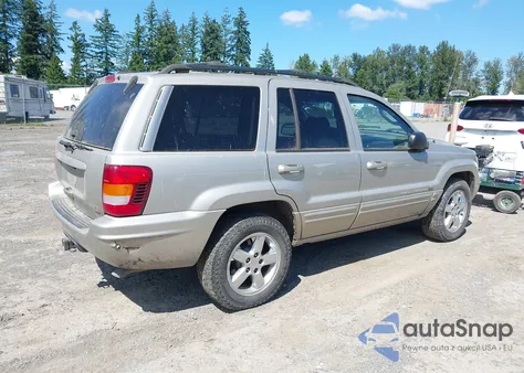 2004 Jeep Grand Cherokee Limited из США, поврежденный, VIN 1J8GW58J14C107174